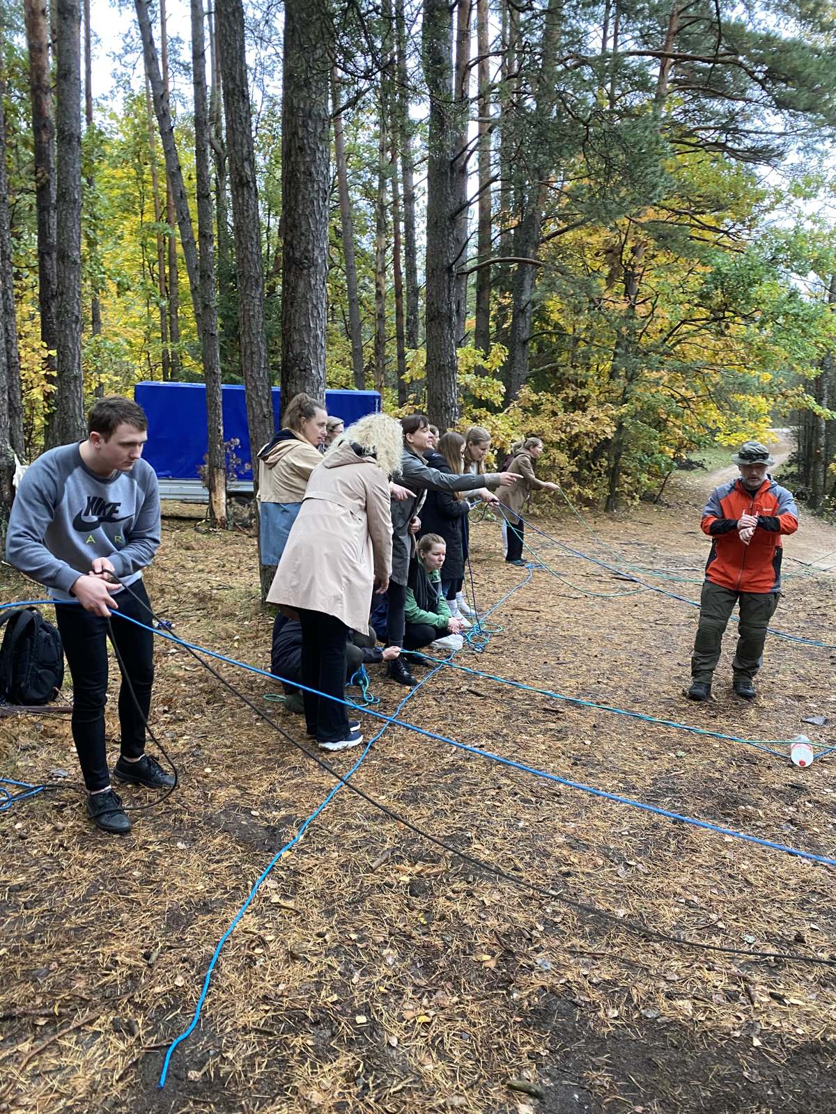 rudens team building – archyvinė PTuras renginio nuotrauka